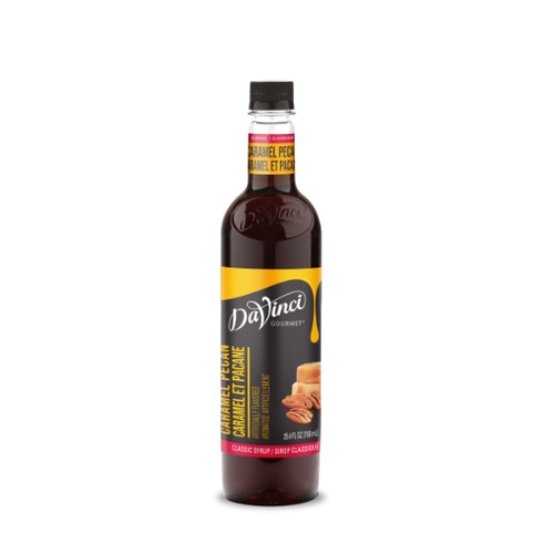 Davinci Gourmet Gourmet Caramel Pecan Syrup, 750 Milliliter, 4 Per Case